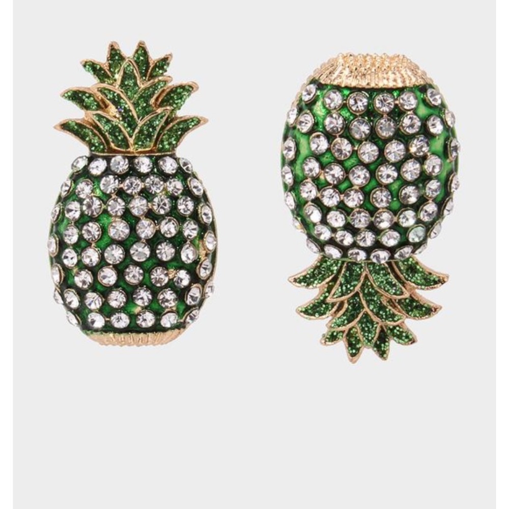 Betsey Johnson 🍍 pineapple earrings NWT